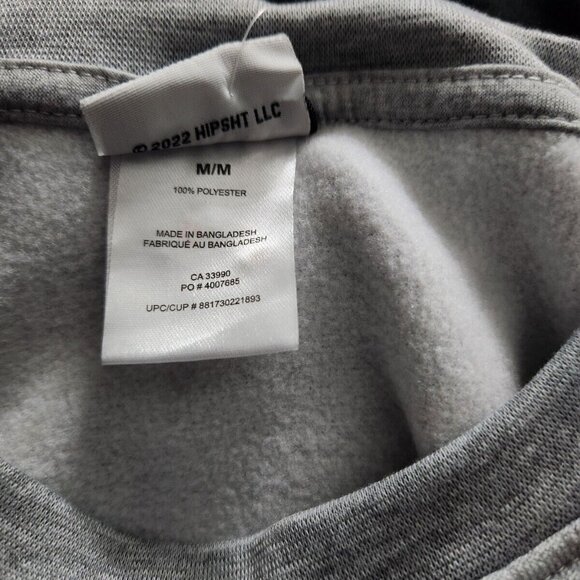 Public Enemy Crewneck Sweater Flava Flav Mens Size M Fleece - Picture 7 of 8